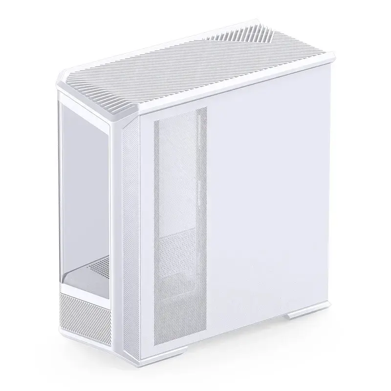 Obudowa komputerowa Jonsbo D400 Midi Tower ATX Szkło Hartowane - Biała