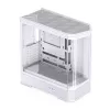 Obudowa komputerowa Jonsbo D400 Midi Tower ATX Szkło Hartowane - Biała