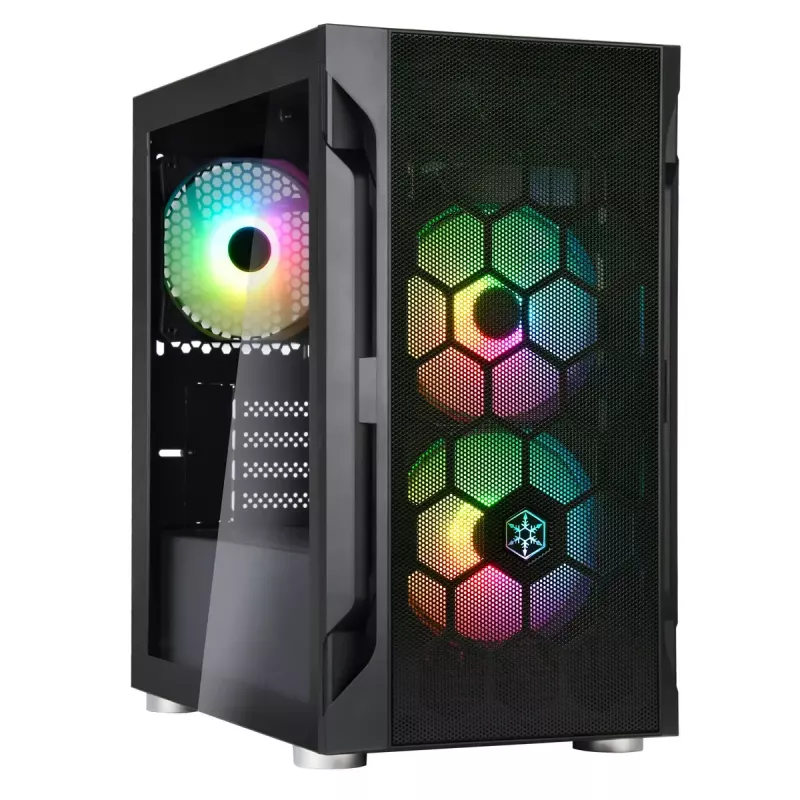 Obudowa PC Silverstone FARA H1M PRO Micro Tower Czarna