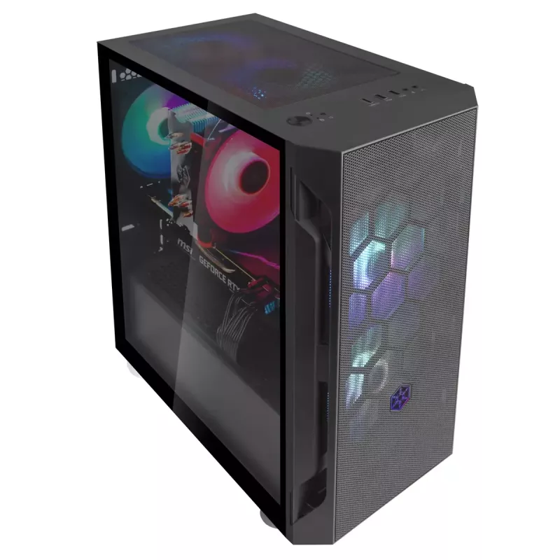 Obudowa PC Silverstone FARA H1M PRO Micro Tower Czarna