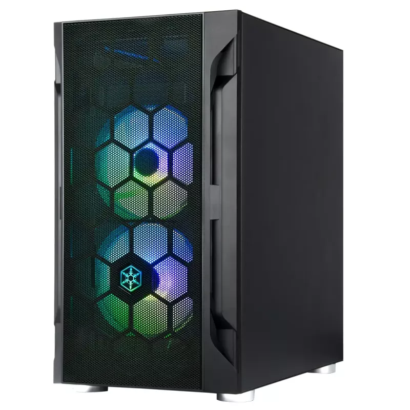 Obudowa PC Silverstone FARA H1M PRO Micro Tower Czarna
