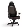 Fotel gamingowy noblechairs LEGEND — siedzisko wyściełane, brązowy, szerokość 520 mm, wysokość 132–142 cm, maksymalne obciążenie 150 kg