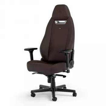 Fotel gamingowy noblechairs LEGEND — siedzisko wyściełane, brązowy, szerokość 520 mm, wysokość 132–142 cm, maksymalne obciążenie 150 kg