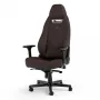 Fotel gamingowy noblechairs LEGEND — siedzisko wyściełane, brązowy, szerokość 520 mm, wysokość 132–142 cm, maksymalne obciążenie 150 kg