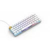 Klawiatura Glorious Gaming GMMK USB QWERTY US International srebrna, biała