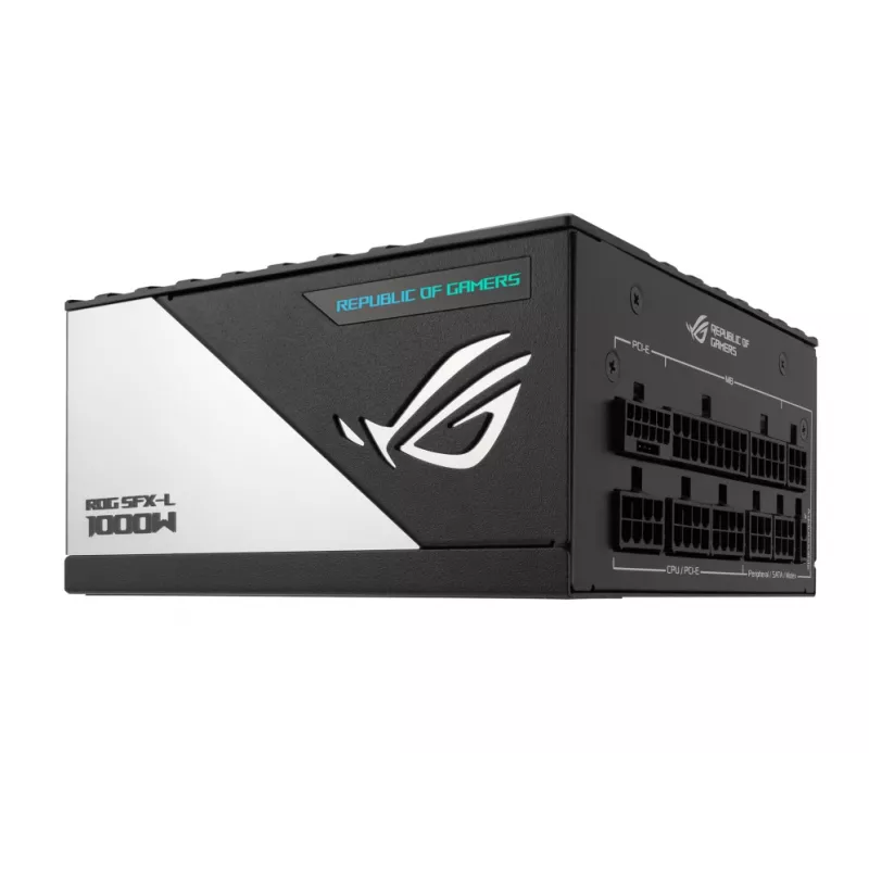 ASUS ROG Loki SFX-L 1000W Platinum zasilacz 24-pin ATX Czarny, Srebrny