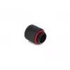 Przedłużka BitsPower BP-CBWP-C60 — mosiężny dodatek do chłodzenia komputerowego, szerokość 15 mm, czarny/czerwony