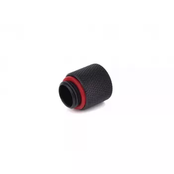Przedłużka BitsPower BP-CBWP-C60 — mosiężny dodatek do chłodzenia komputerowego, szerokość 15 mm, czarny/czerwony