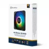 Chłodzenie powietrzne Silverstone Air Slimmer 120 12 cm czarne przezroczyste