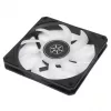 Chłodzenie powietrzne Silverstone Air Slimmer 120 12 cm czarne przezroczyste
