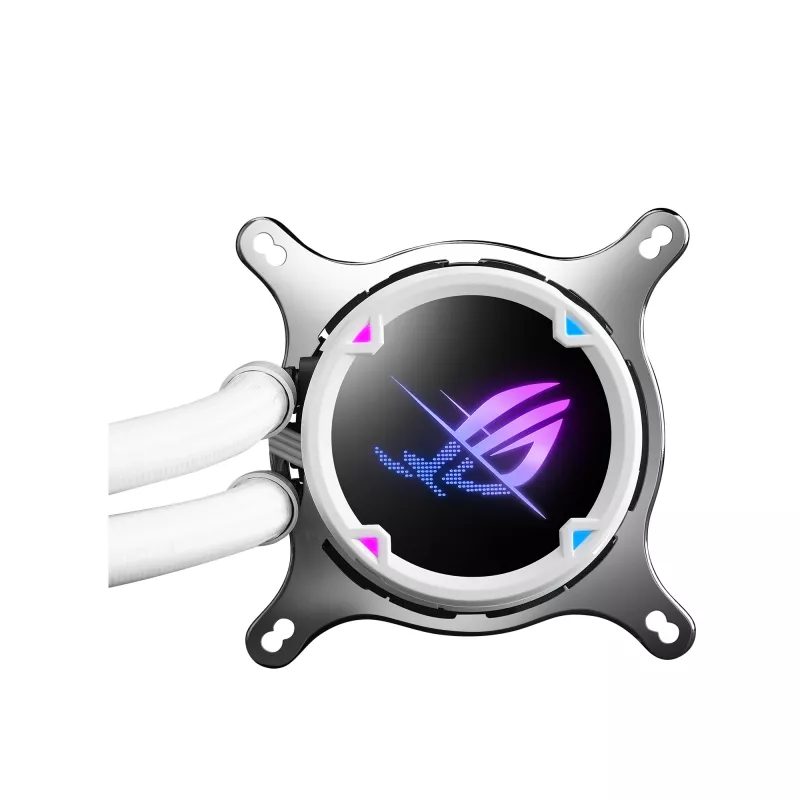 ASUS ROG STRIX LC II 240 ARGB biały Edition Procesor Chłodzenie cieczą All-in-one 12 cm 1 szt.