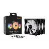 be quiet LIGHT WINGS LX 120mm PWM 3-Pack czarny Wentylator do obudowy komputera 12 cm 3 szt.