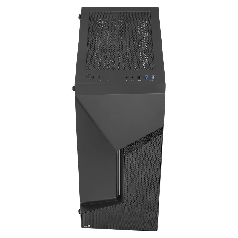 Aerocool SCAPEBKV3 Gaming ATX Case Front RGB LED Tempered Glass 3x ARGB Fans Czarny