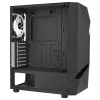 Aerocool SCAPEBKV3 Gaming ATX Case Front RGB LED Tempered Glass 3x ARGB Fans Czarny