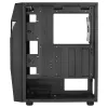Aerocool SCAPEBKV3 Gaming ATX Case Front RGB LED Tempered Glass 3x ARGB Fans Czarny