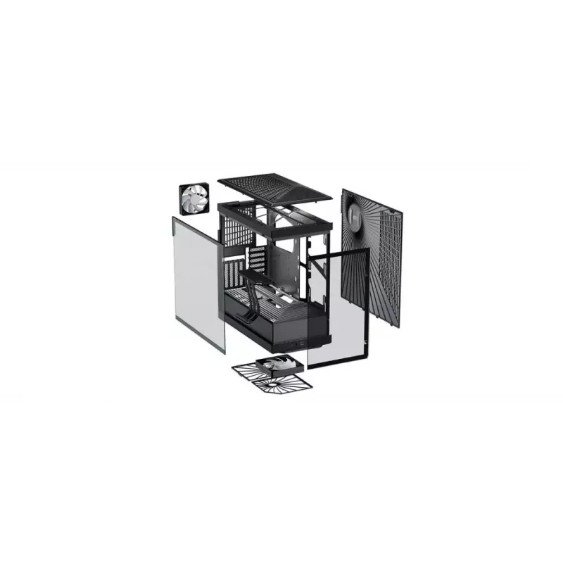 Obudowa PC HYTE Y40 Midi Tower Czarna