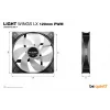 be quiet! LIGHT WINGS LX 120mm PWM Wentylator do obudowy komputera 12 cm Czarny 1 szt.