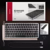 Axagon HMC-KB-GE, Hub USB 5Gbps z klawiaturą, HDMI 4K/60Hz, 3x USB-A, SD/mSD, audio, PD 100, układ niemiecki