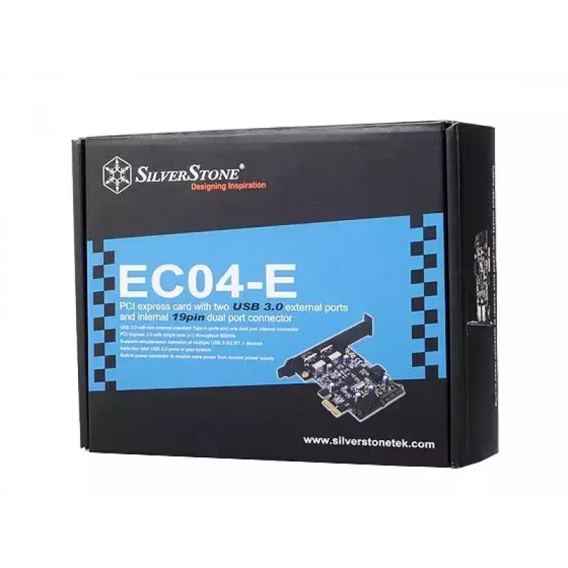 Karta interfejsu Silverstone EC04-E wewnętrzna USB 3.2 Gen 1