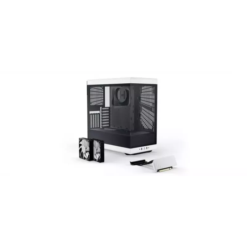 Obudowa PC HYTE Y40 Midi Tower Czarna, Biała