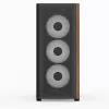 Aerocool D501A Midi Tower Czarny, Drewno