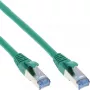 InLine Patch kabel S/FTP PiMF Cat.6A halogen free 500MHz zielony 3m