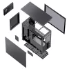 Jonsbo D41 STD Midi Tower Czarny