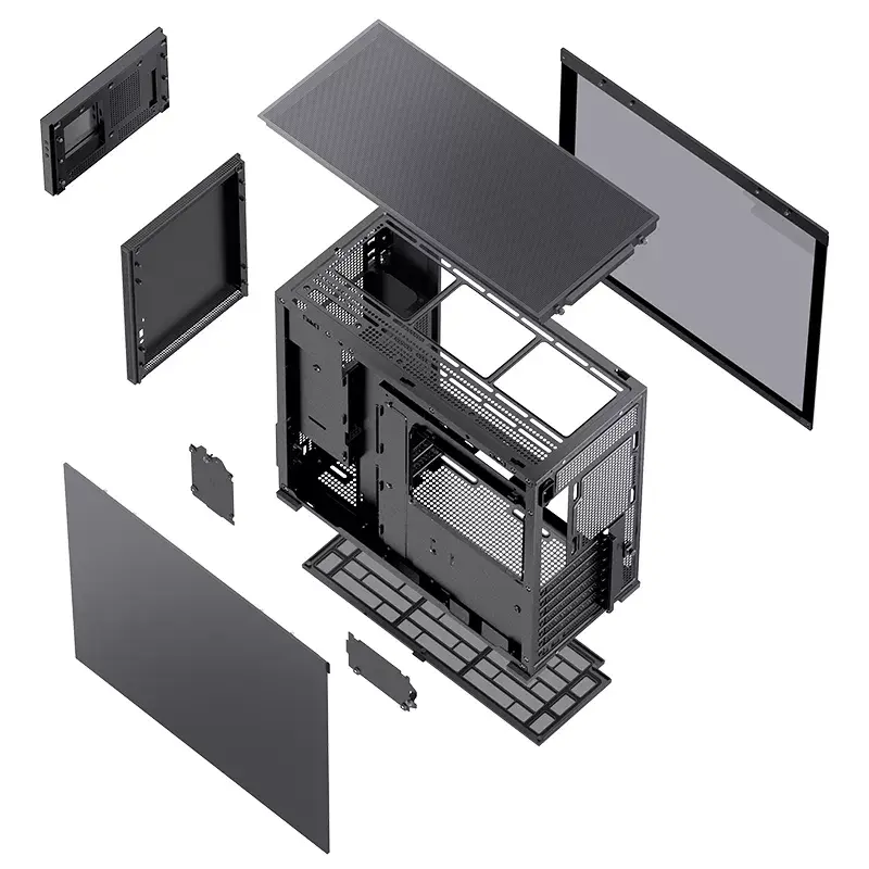Jonsbo D41 STD Midi Tower Czarny