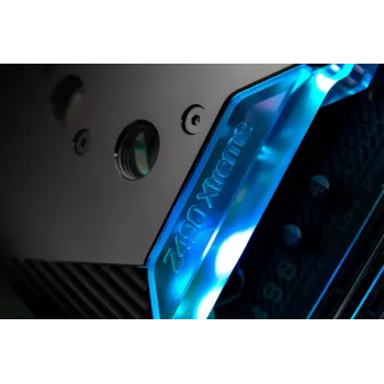 Blok wodny EK Water Blocks Akryl Aluminium Mosiądz Miedź Srebrny Przezroczysty