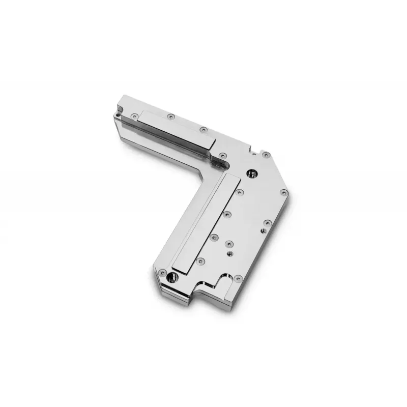 Blok wodny EK Water Blocks Akryl Aluminium Mosiądz Miedź Srebrny Przezroczysty