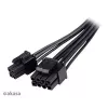 adapter kablowy Akasa AK-CBPW22-15 — 8-pin EPS na 4-pin ATX, 15 cm