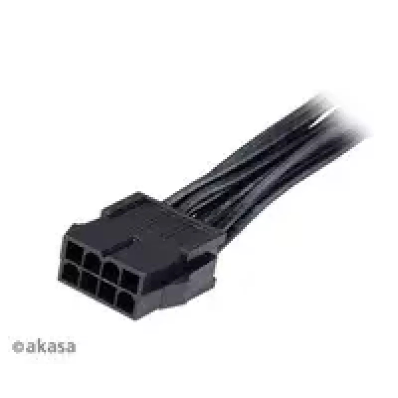 adapter kablowy Akasa AK-CBPW22-15 — 8-pin EPS na 4-pin ATX, 15 cm