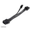 adapter kablowy Akasa AK-CBPW22-15 — 8-pin EPS na 4-pin ATX, 15 cm