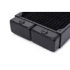 Chłodnica Alphacool 14442 mosiądz miedź stal nierdzewna czarna 144mm