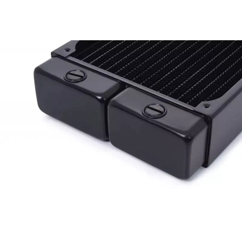 Chłodnica Alphacool 14442 mosiądz miedź stal nierdzewna czarna 144mm