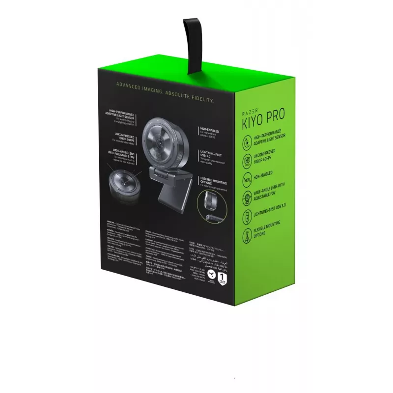 Kamera internetowa Razer Kiyo Pro 2,1 MP 1920 x 1080 pikseli USB Czarna