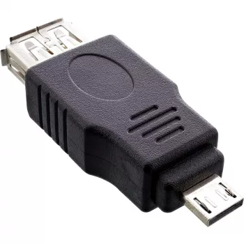 InLine Micro USB Adapter Micro-A wtyk do USB Typ A gniazdo 31600