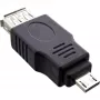 InLine Micro USB Adapter Micro-A wtyk do USB Typ A gniazdo 31600