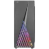 Aerocool DELTABKV1 ATX PC Case RGB Front Full Side Window 12cm Fan Czarny