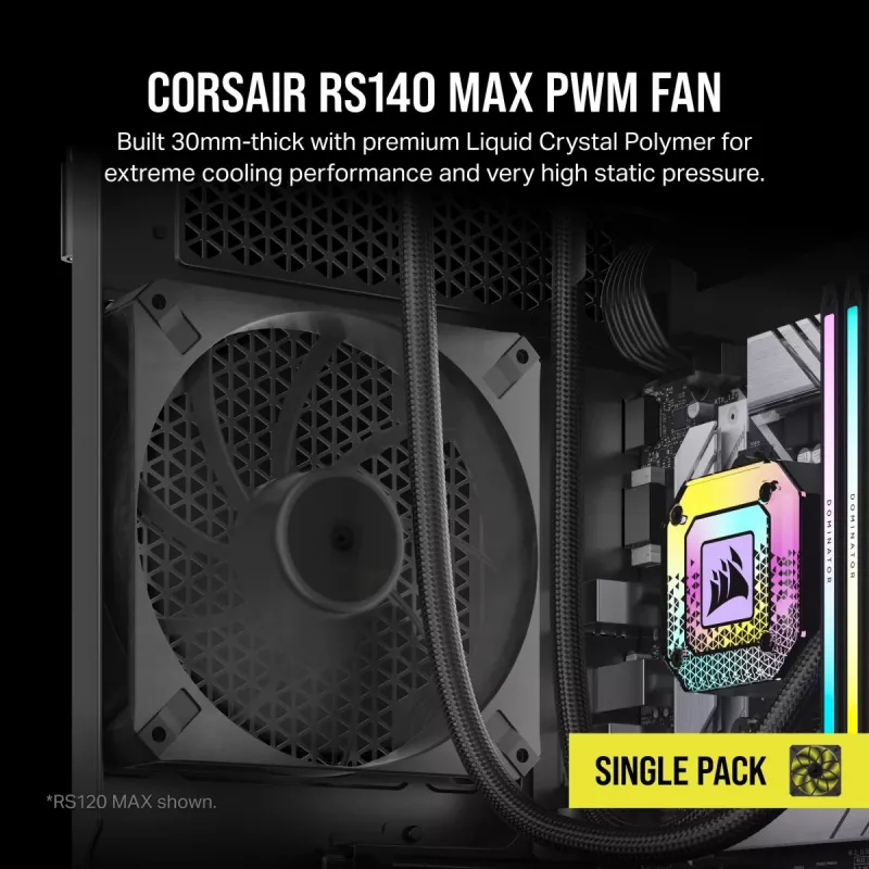 Corsair RS Series RS140 MAX – wentylator 140 mm, pojedynczy