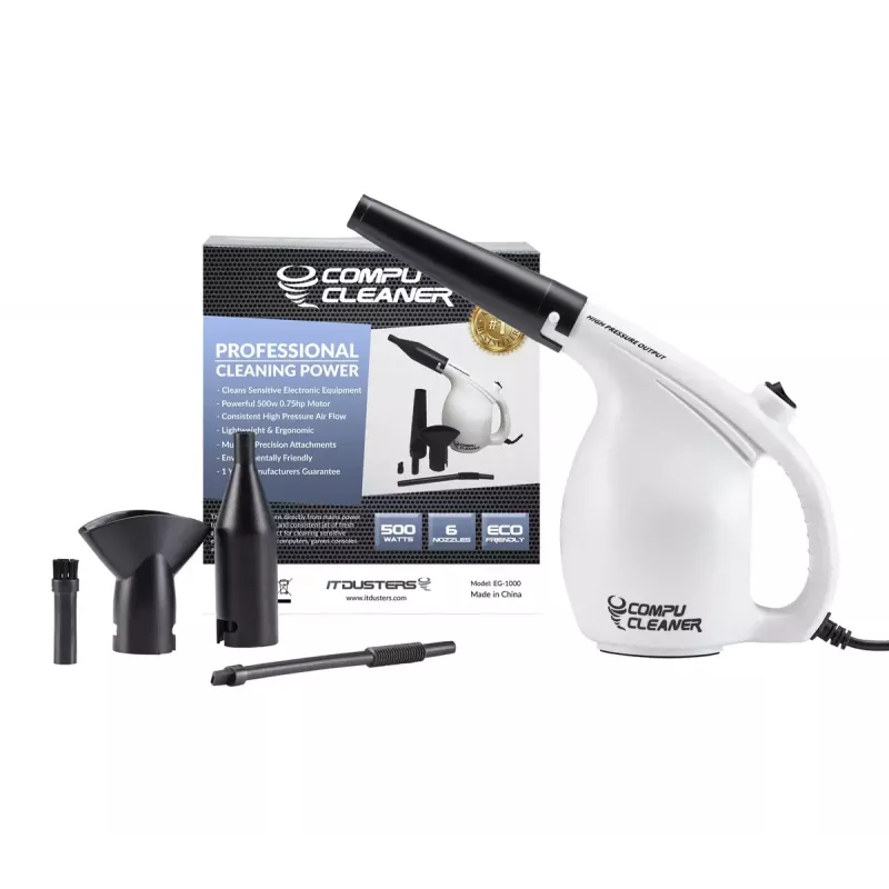 Compu Cleaner IT Dusters EG-1000 500 W Czarny Biały 240 V