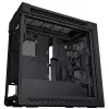 Obudowa PC ASUS ProArt PA602 Midi Tower Czarna — obsługa ATX/EATX, szkło hartowane, 2x wentylatory 200 mm z przodu, chłodnica 360 mm na górze, GPU do 450 mm