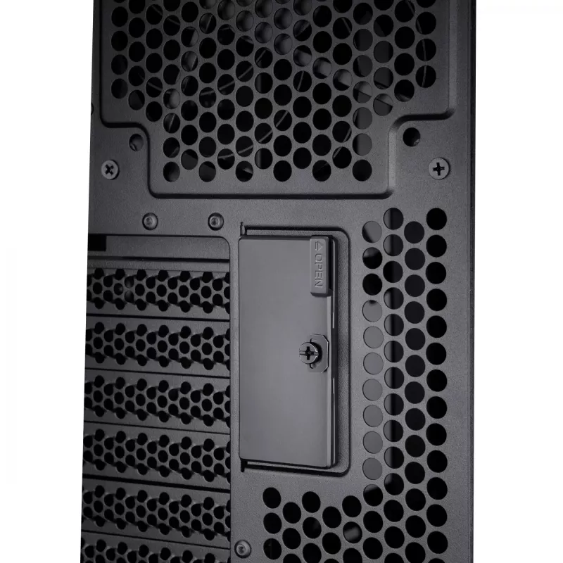 Obudowa PC ASUS ProArt PA602 Midi Tower Czarna — obsługa ATX/EATX, szkło hartowane, 2x wentylatory 200 mm z przodu, chłodnica 360 mm na górze, GPU do 450 mm