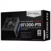 Zasilacz SILVERSTONE ST1200-PTS 1200 W 80 PLUS Platinum, 20+4 pin ATX, wentylator 120 mm, czarny