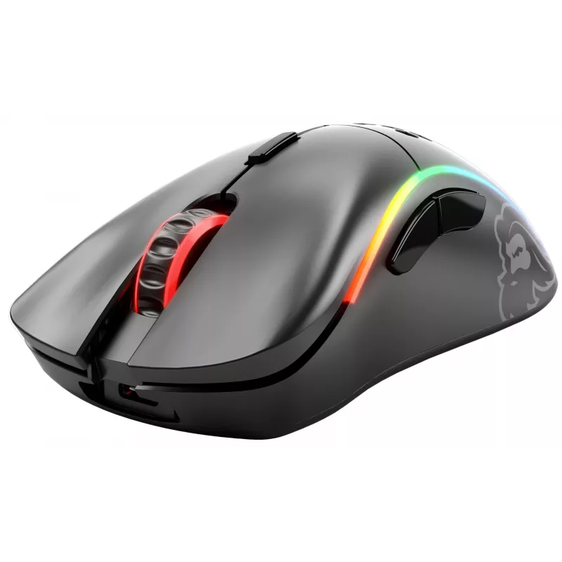 Glorious Gaming Glorious Model D Wireless - Matowa czerń, Praworęczna, RF Wireless, 19000 DPI, Czarny
