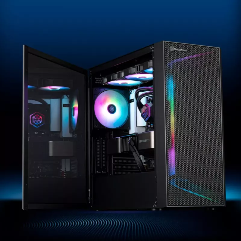 Obudowa komputera Silverstone SETA H1 Midi Tower Czarna