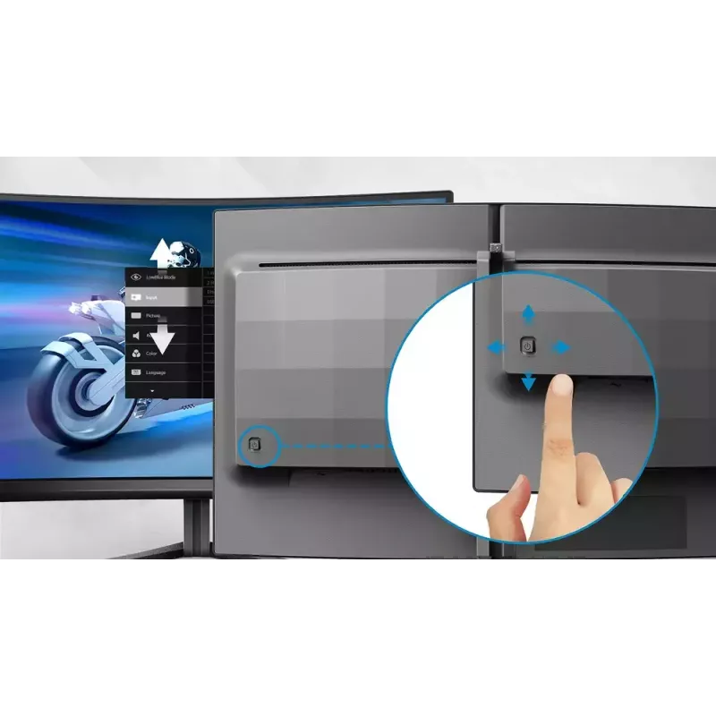 Philips Evnia 5000 32M2C5500W/00 monitor komputerowy 80 cm (31,5 cala) 2560 x 1440 pikseli Quad HD LCD Czarny