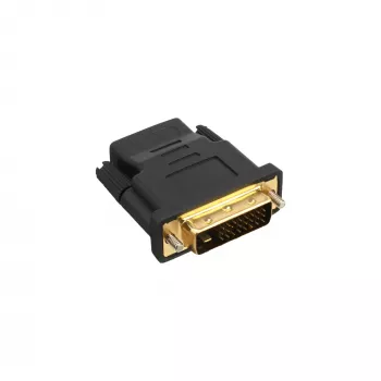 Adapter InLine HDMI na DVI żeński / męski pozłacany, 4K2K