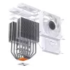 Wentylator Jonsbo CR-3000 ARGB biały 12 cm 600–1500 RPM hydrauliczny