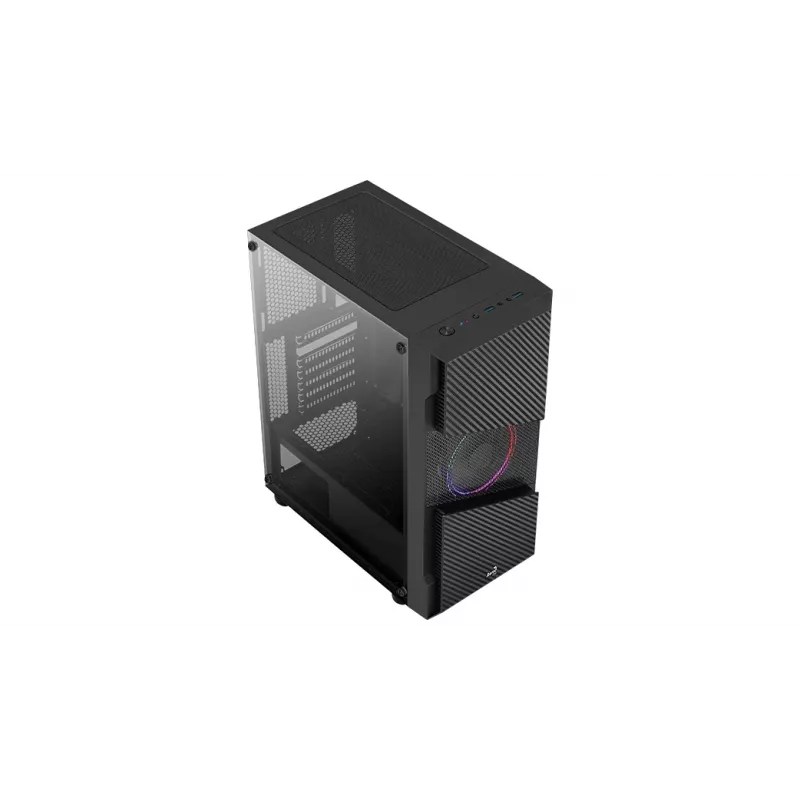 Aerocool Menace Saturn FRGB Midi Tower Czarny